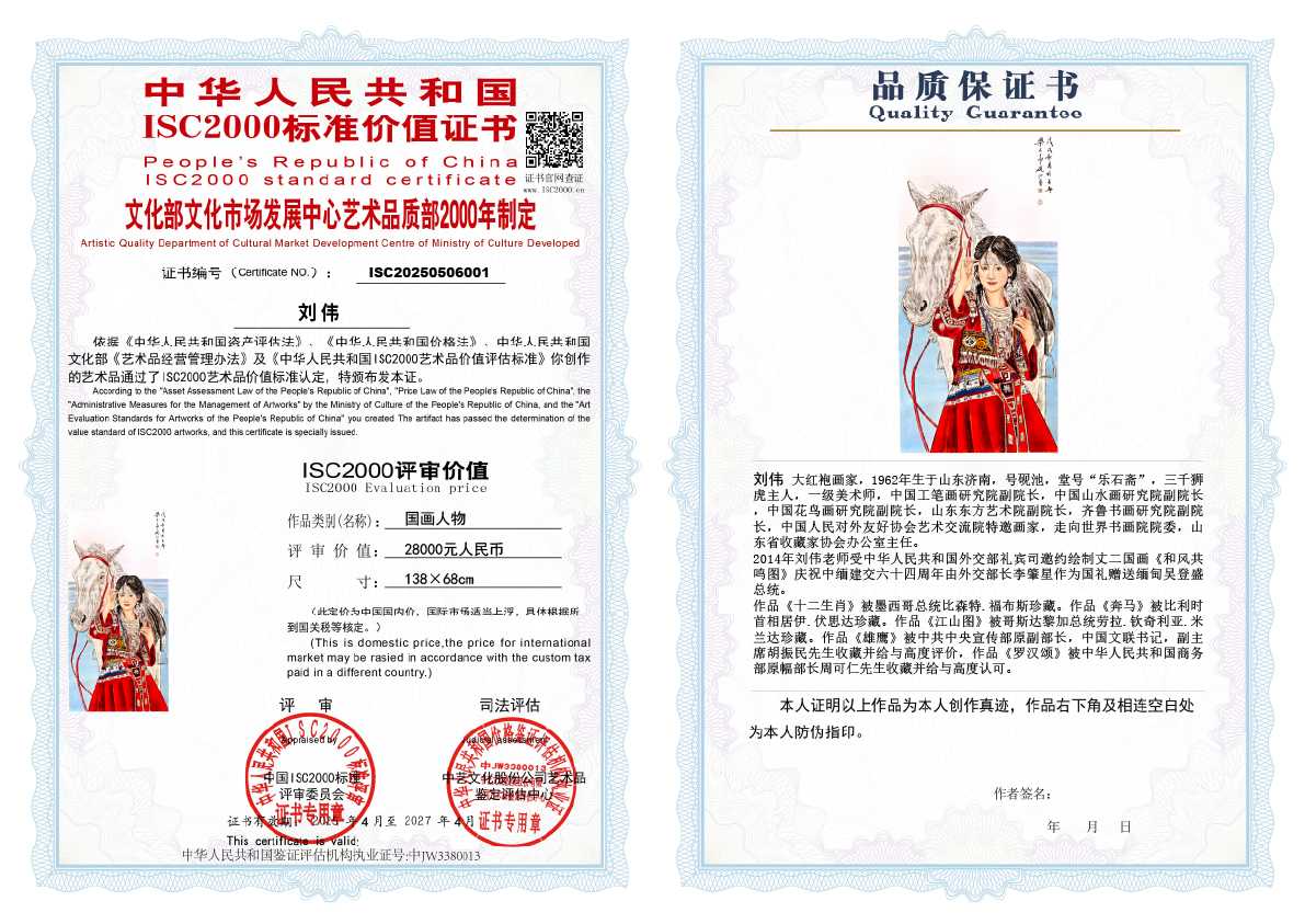 刘伟《国画人物》