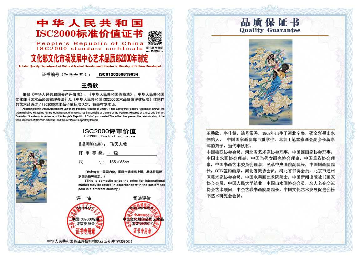 王秀欣034《飞天人物》