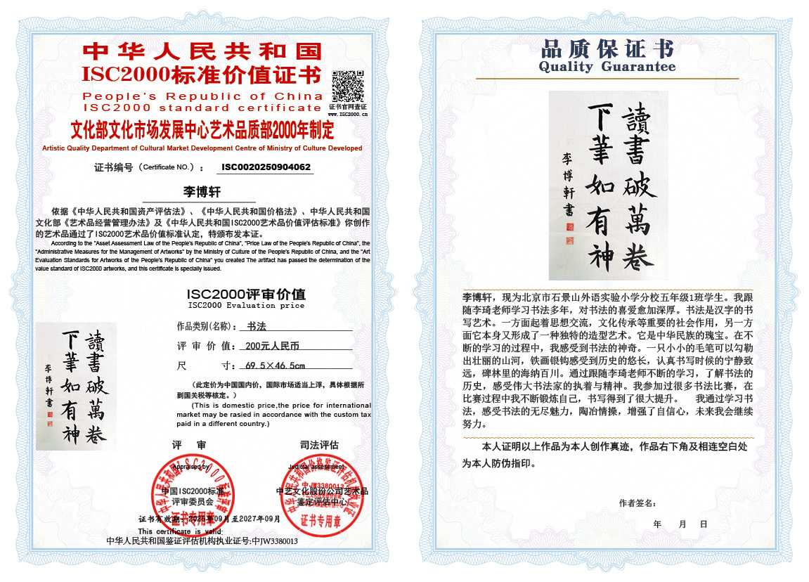 李博轩062《书法》