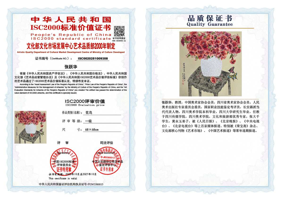 张跃华358《花鸟》