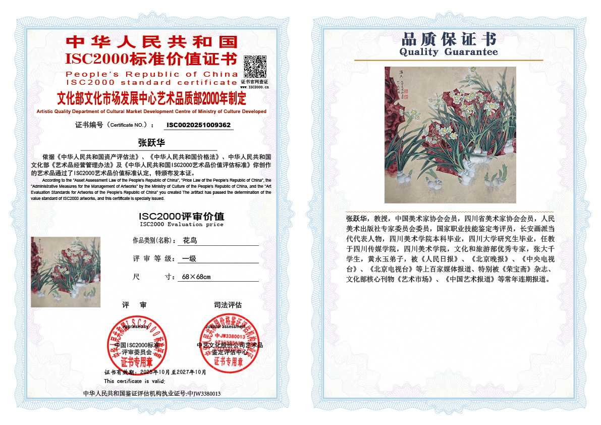 张跃华362《花鸟》