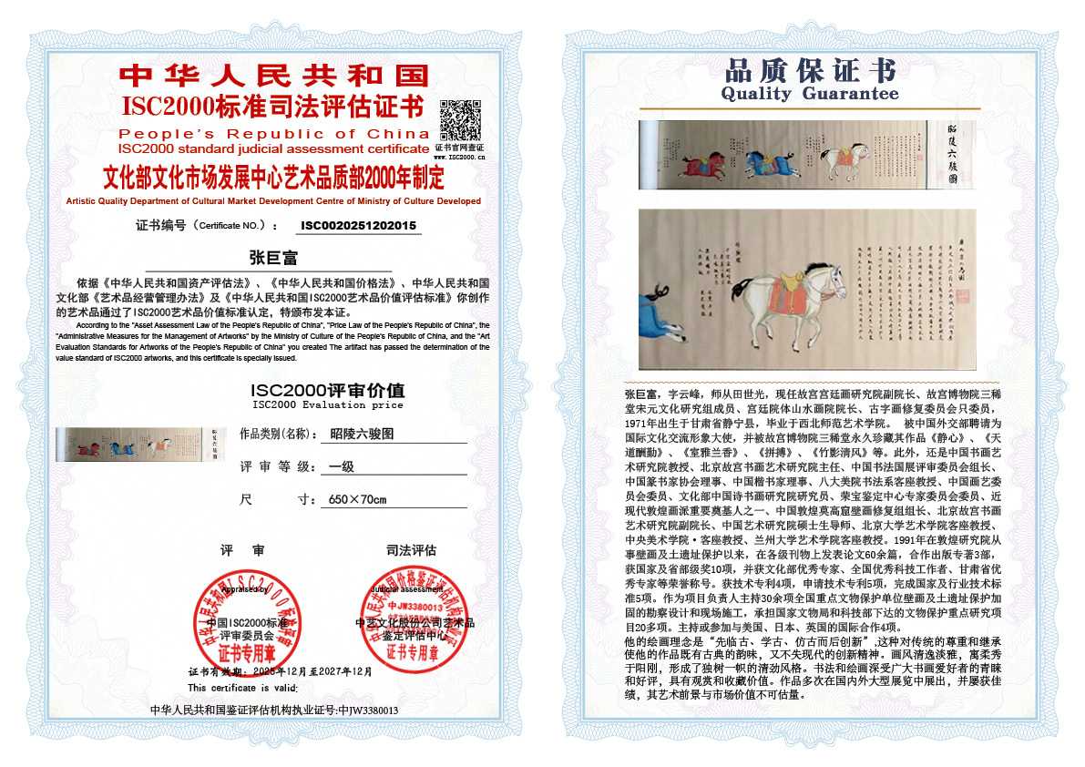 张巨富015《昭陵六骏图》