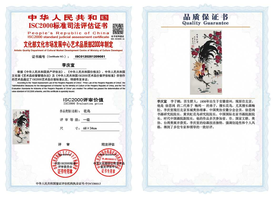 李庆宣051《花鸟》