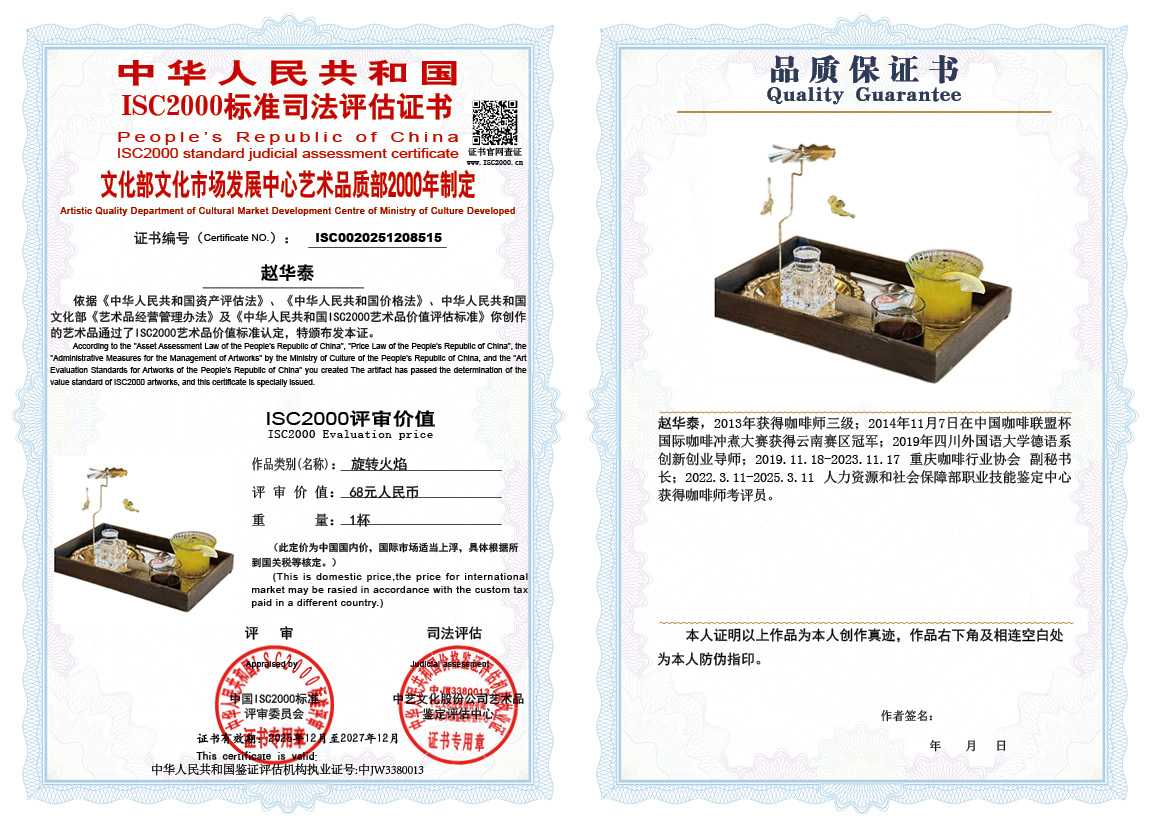 赵华泰515《旋转火焰》